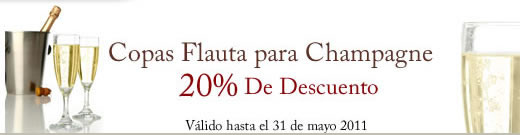 Copas Flauta en Promoci�n