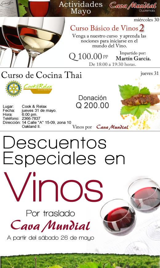 Actividades Cava Mundial